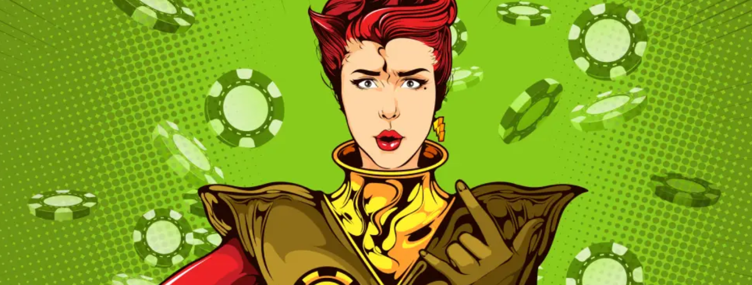 Carefree gameplay and superhero wins at Comic Play Casino